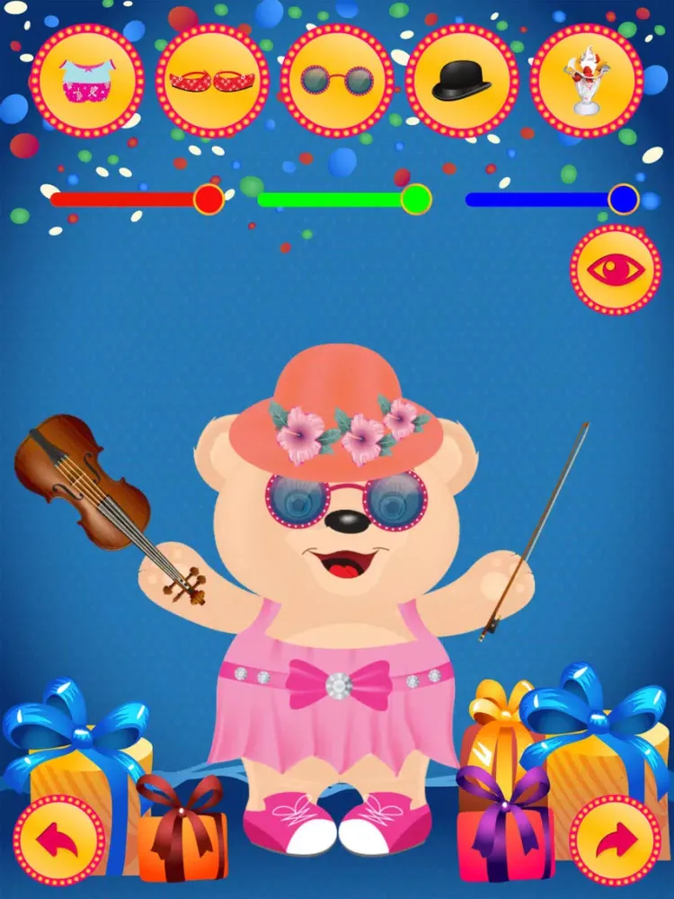 تصاویر My Teddy Bear Dress Up iPad 