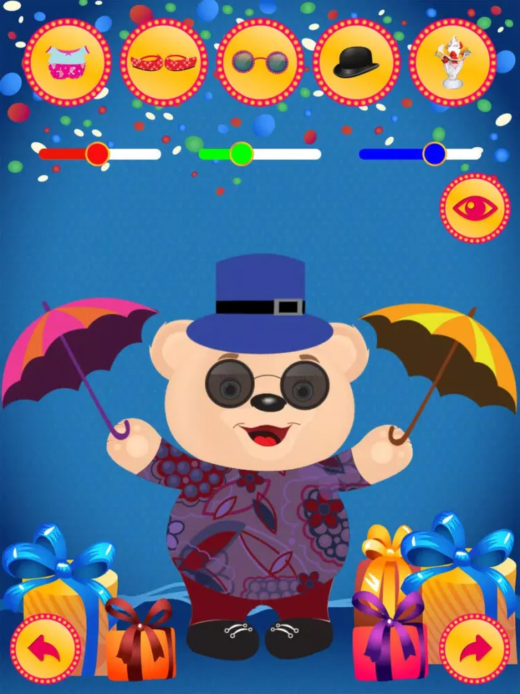 تصاویر My Teddy Bear Dress Up iPad 