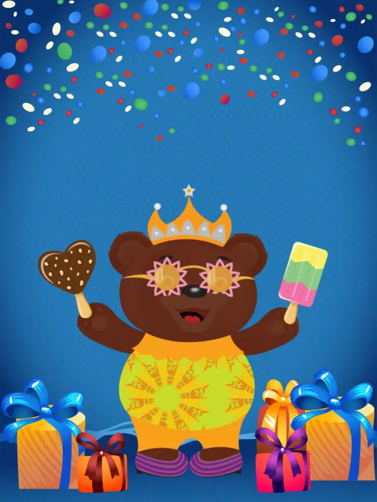 تصاویر My Teddy Bear Dress Up iPad 