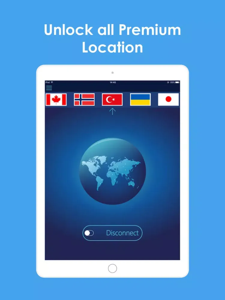 VPN - Best VPN Proxy Master iPad  스크린샷