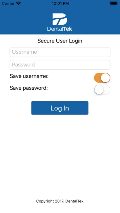 Screenshot di DentalTek