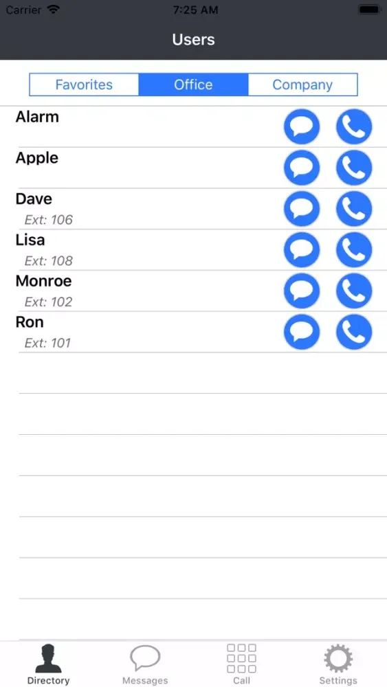 Capturas de pantalla de Jystr - Text Messaging and IM
