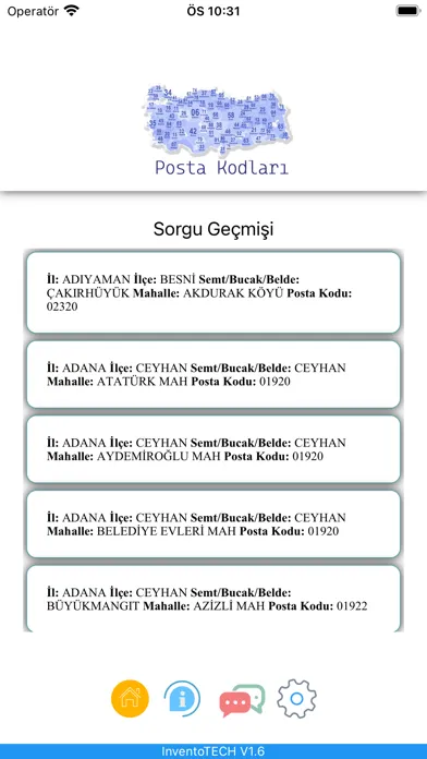 Posta Kodları - Türkiye Screenshots
