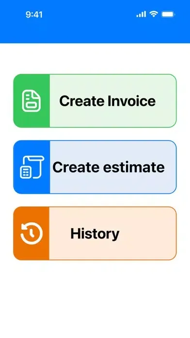 Invoice Maker: Easy Estimates应用截图