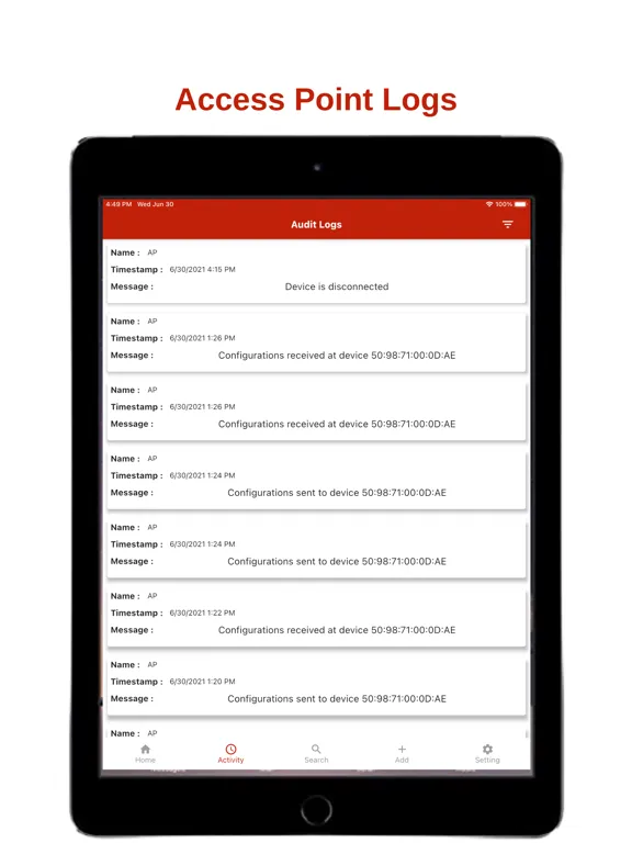 Udaya WiFi iPad  Screenshots