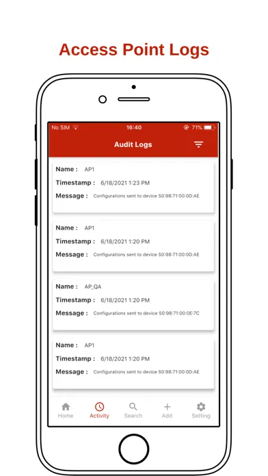 Udaya WiFi Screenshots