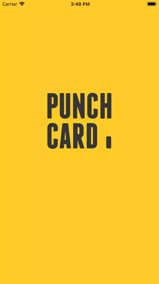 Tangkapan layar DBA Punchcard