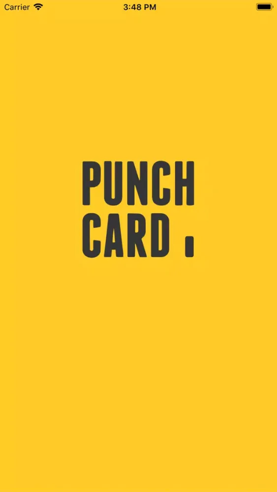 Screenshot di DBA Punchcard