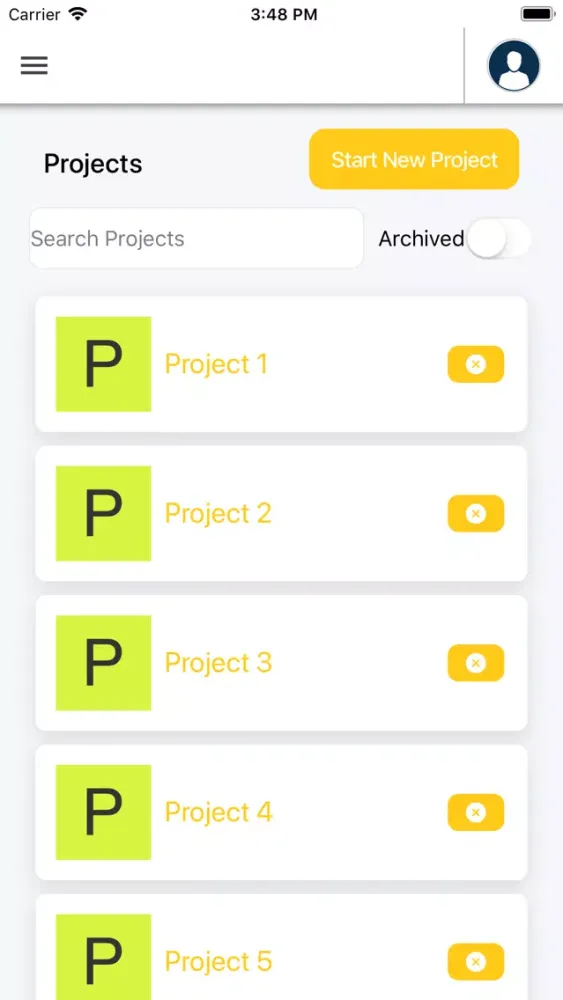Screenshot di DBA Punchcard