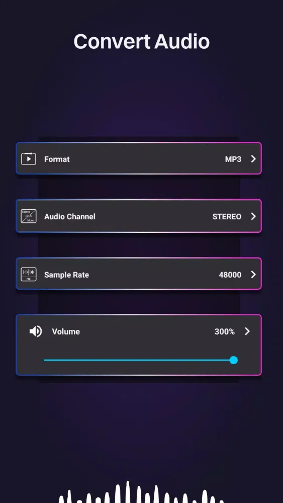 ภาพหน้าจอของ MP3 Cutter, Converter & Merger