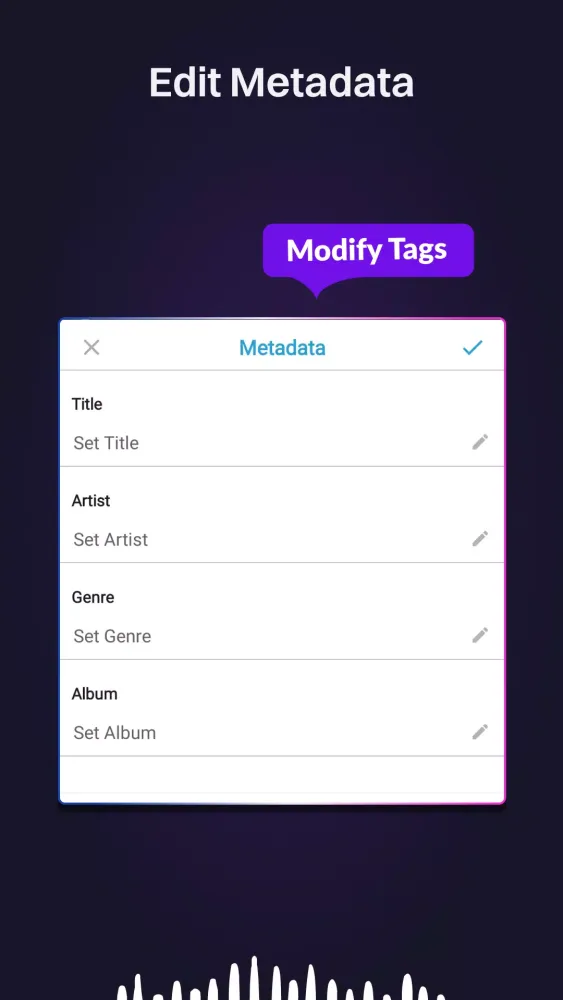 ภาพหน้าจอของ MP3 Cutter, Converter & Merger