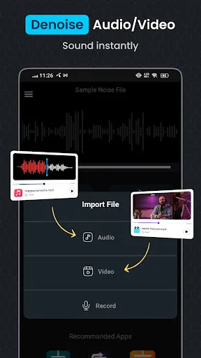 Screenshot di Audio Video Noise Reducer