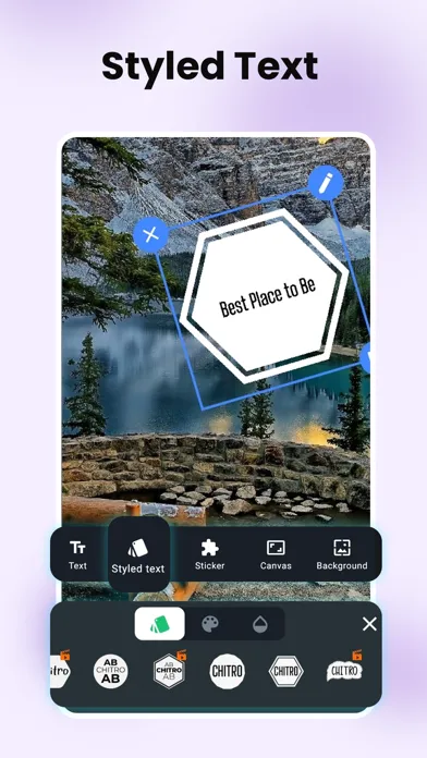 Chitro Text On Photo Screenshots