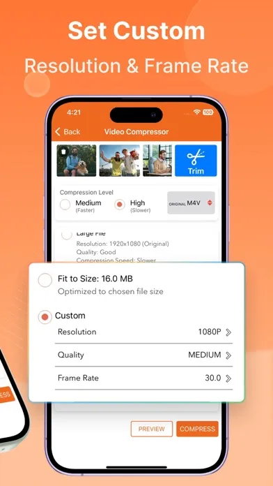 تصاویر Video Compressor & Converter