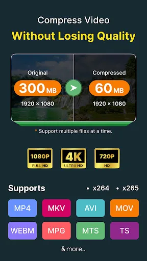 Скриншоты Video Converter, Compressor