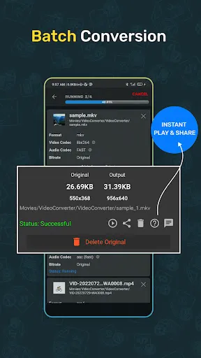 Скриншоты Video Converter, Compressor