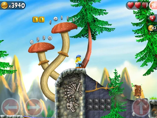 Tangkapan skrin Incredible Jack: Jump and Run iPad 