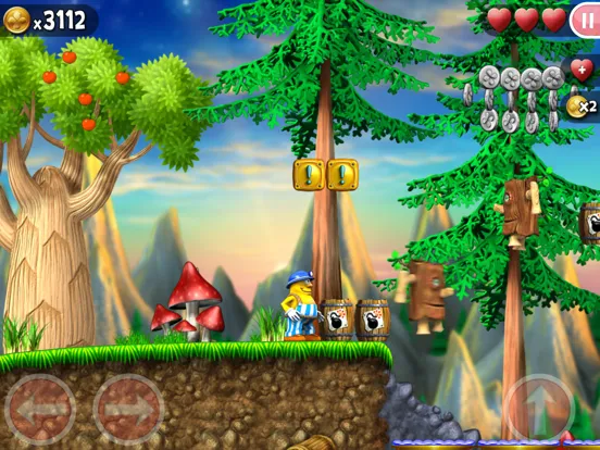 Tangkapan skrin Incredible Jack: Jump and Run iPad 