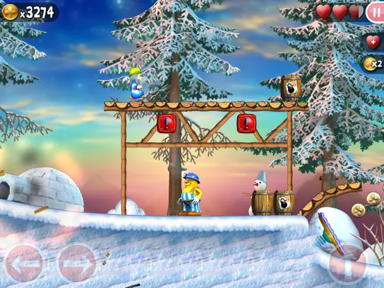Tangkapan skrin Incredible Jack: Jump and Run iPad 