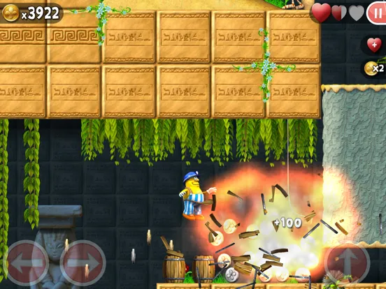 Tangkapan skrin Incredible Jack: Jump and Run iPad 