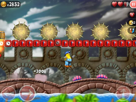Tangkapan skrin Incredible Jack: Jump and Run iPad 