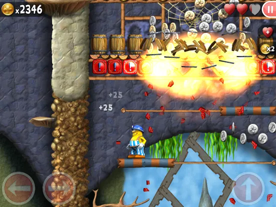 Tangkapan skrin Incredible Jack: Jump and Run iPad 