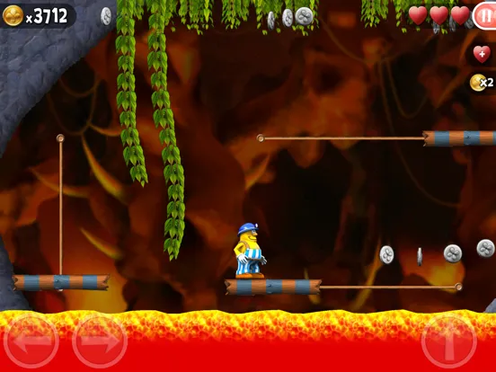 Tangkapan skrin Incredible Jack: Jump and Run iPad 
