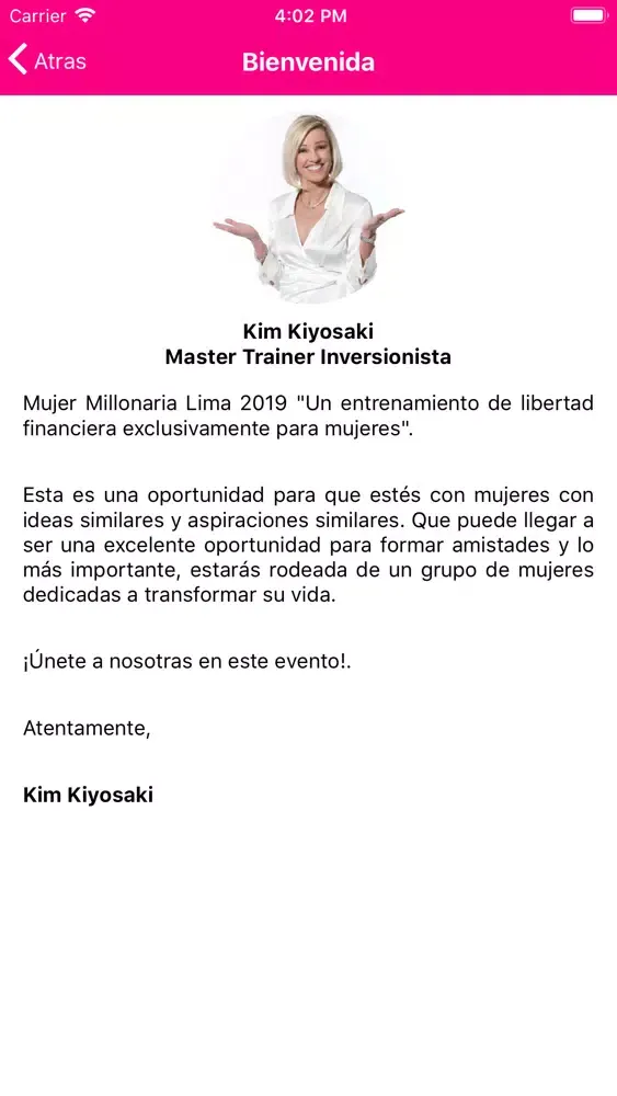 Mujer Millonaria Lima 2019 سکرین شاٹس