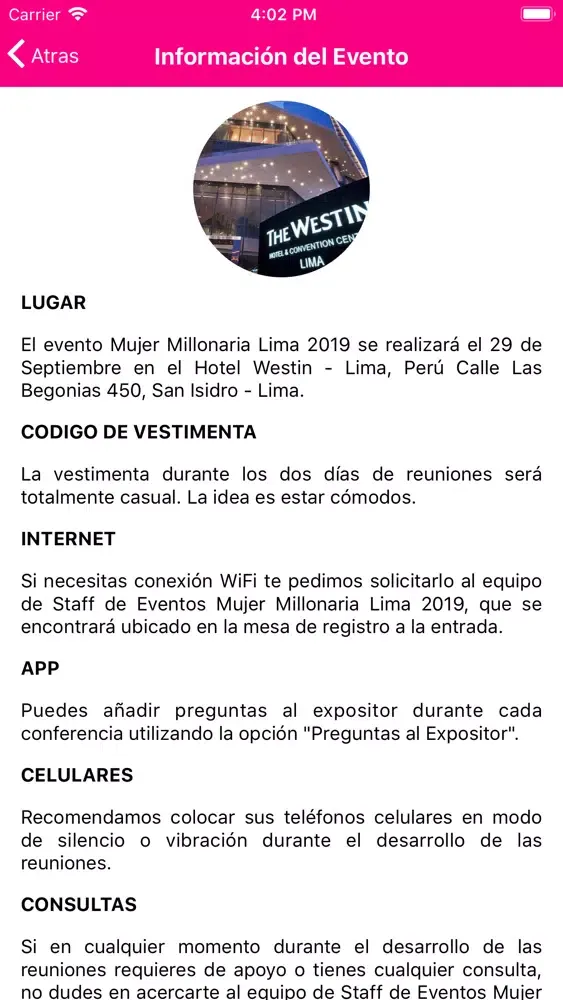 Mujer Millonaria Lima 2019 سکرین شاٹس