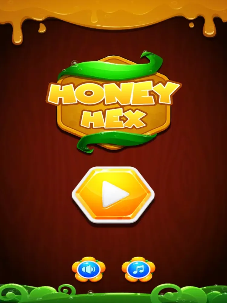 Capturas de pantalla de Honey Hex Puzzle iPad 