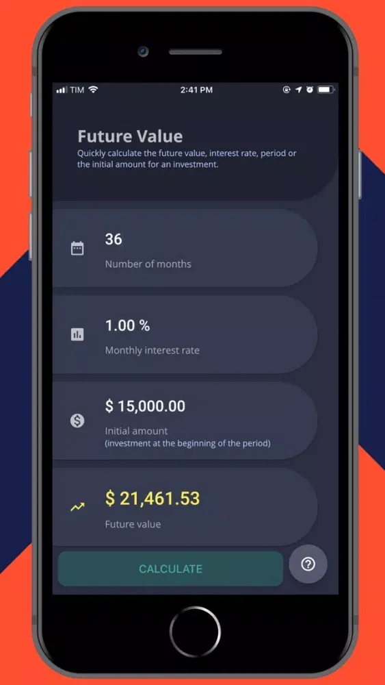 Captures d'écran de Financial Calculator Invest
