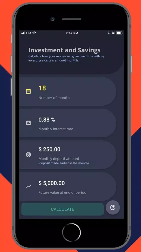 Captures d'écran de Financial Calculator Invest