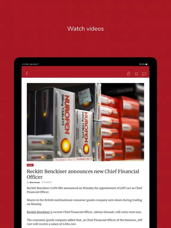 UK Investor Magazine iPad 应用截图
