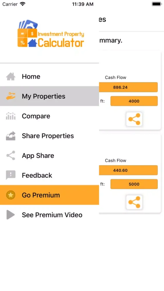 Investment Property Calculator スクリーンショット