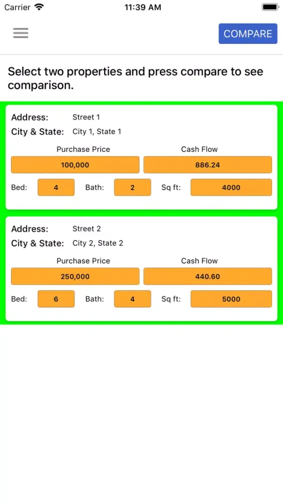 Investment Property Calculator スクリーンショット