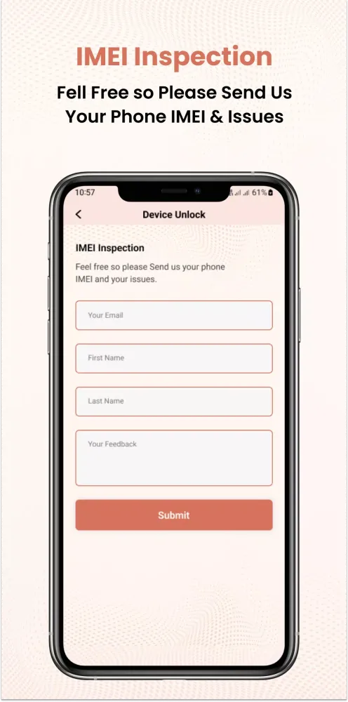 Ảnh chụp màn hình của Unlock Phone - Device info