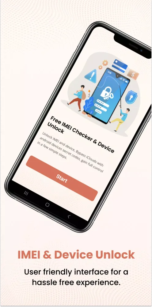 Ảnh chụp màn hình của Unlock Phone - Device info