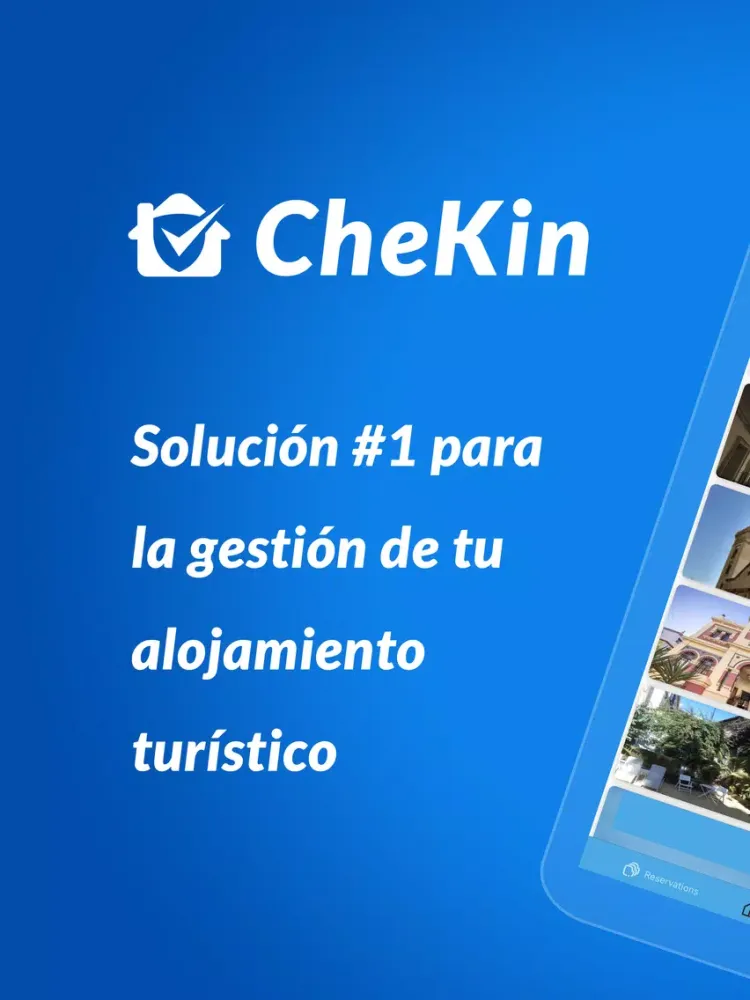 Ảnh chụp màn hình của Chekin - Gestión de Huéspedes iPad 