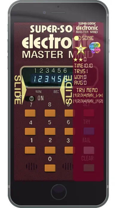 Tangkapan layar SuperSonic Master mind