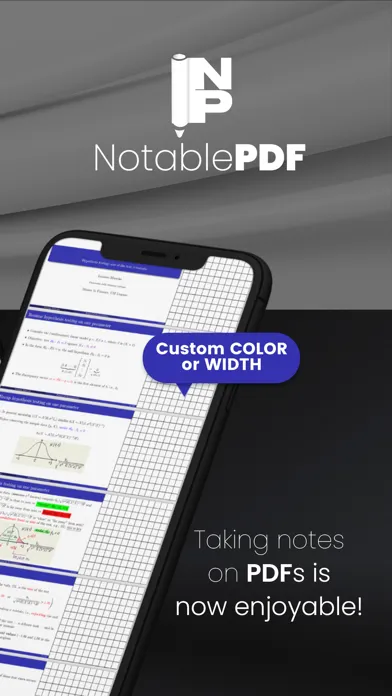 Tangkapan skrin Notable PDF
