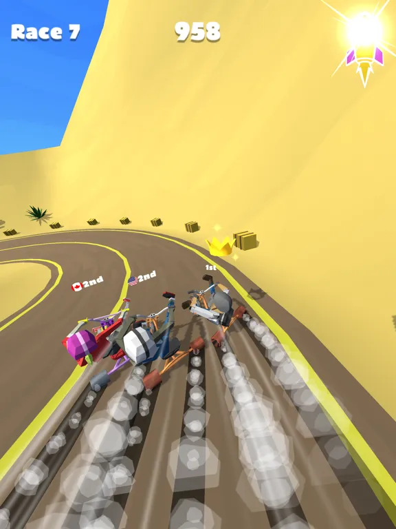 Tangkapan layar Trike Drift iPad 