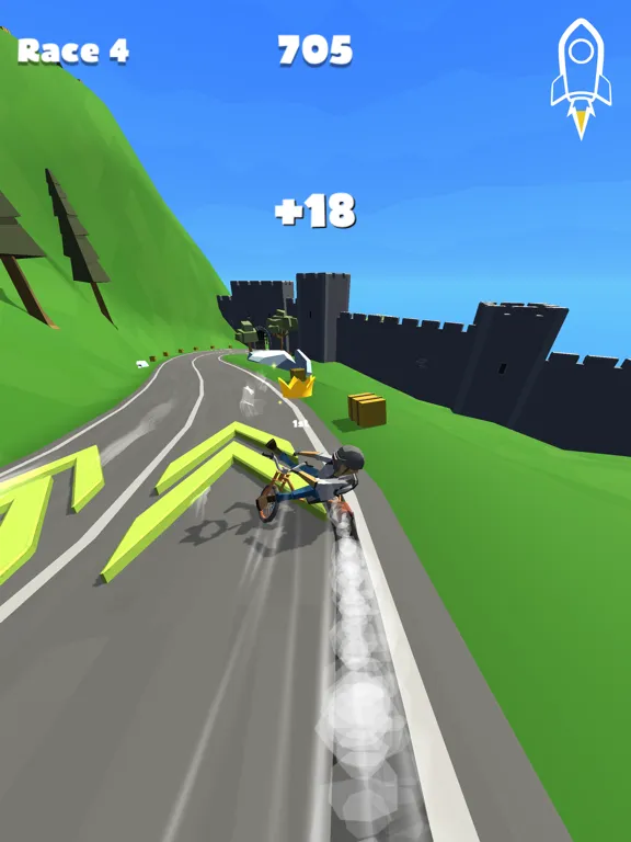 Tangkapan layar Trike Drift iPad 