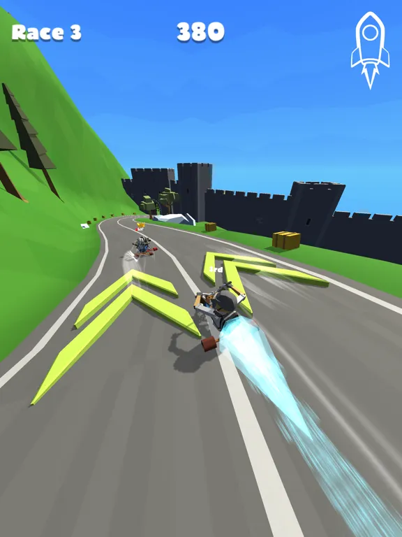 Tangkapan layar Trike Drift iPad 