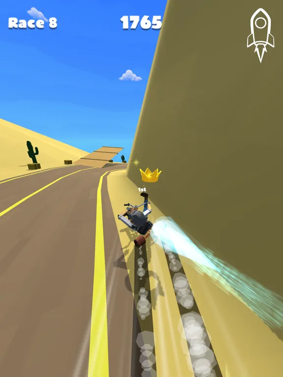 Tangkapan layar Trike Drift iPad 