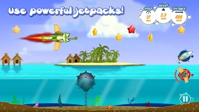 Tangkapan skrin Froggy Splash