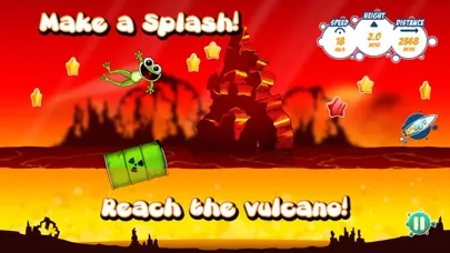 Tangkapan skrin Froggy Splash