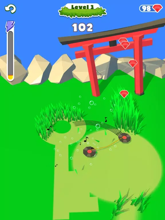 Capturas de pantalla de Grass Road 3D iPad 