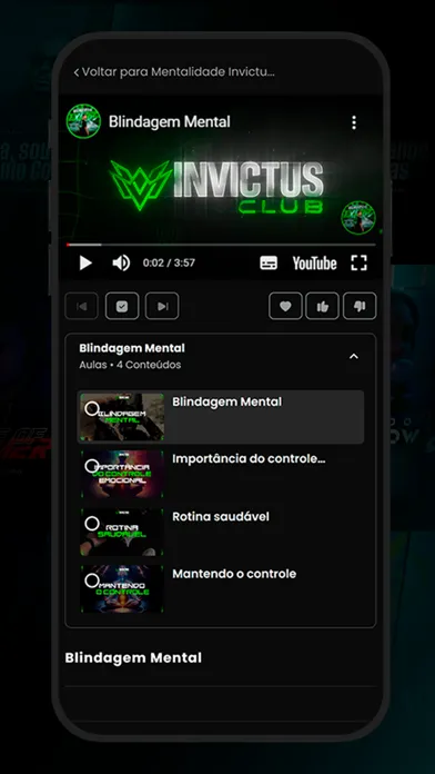 Zrzuty ekranu Invictus Club