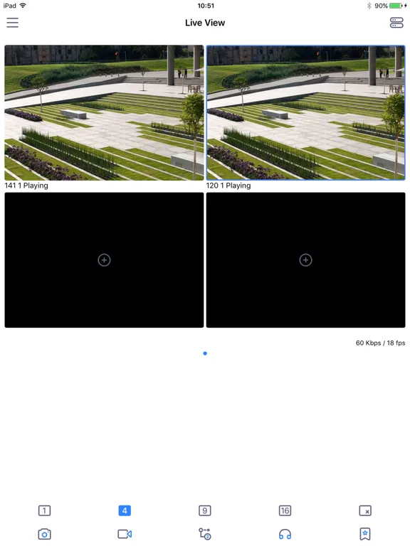 Tangkapan skrin InVid Elevate iPad 