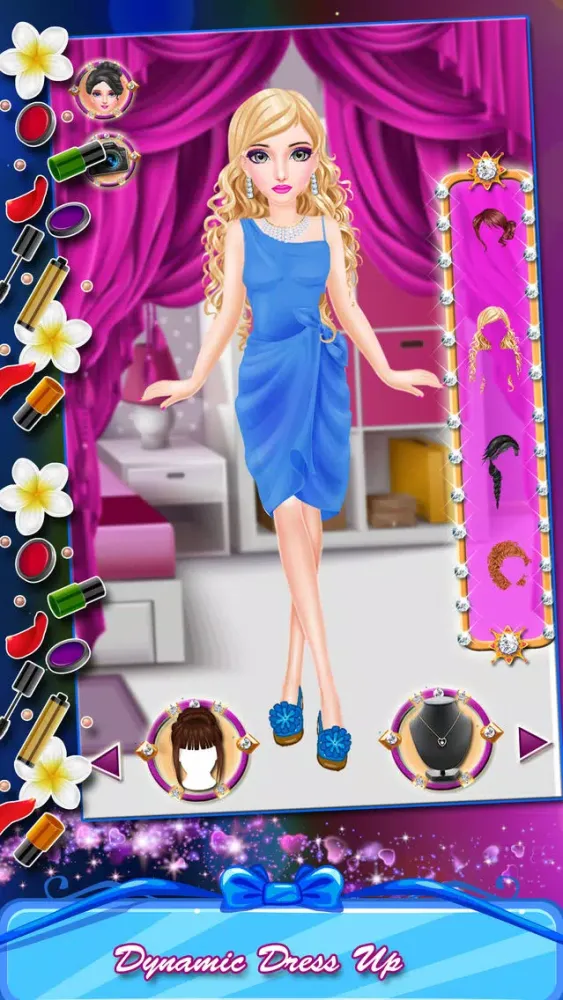 Capturas de tela do Prom Dress Up Queen